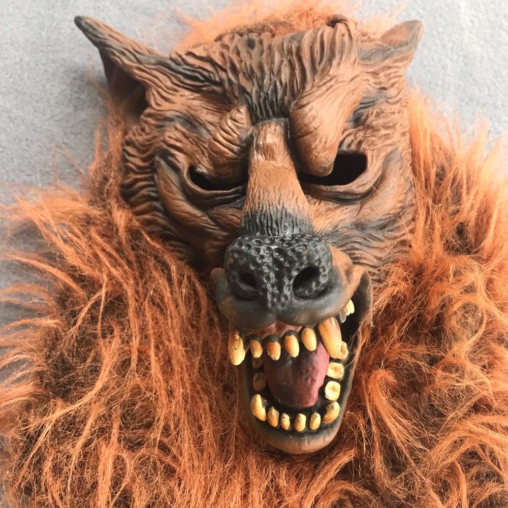 Kids Werewolf Costume Mask and Shirt Halloween Costume